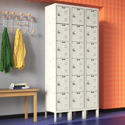 Galvanite Metal 6 Or More - Tier 36'' Employee Locker