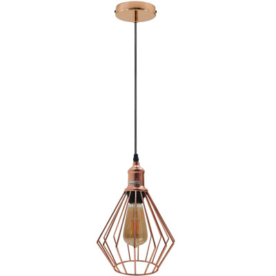 Barnum 1 - Light Rose Gold Pendant