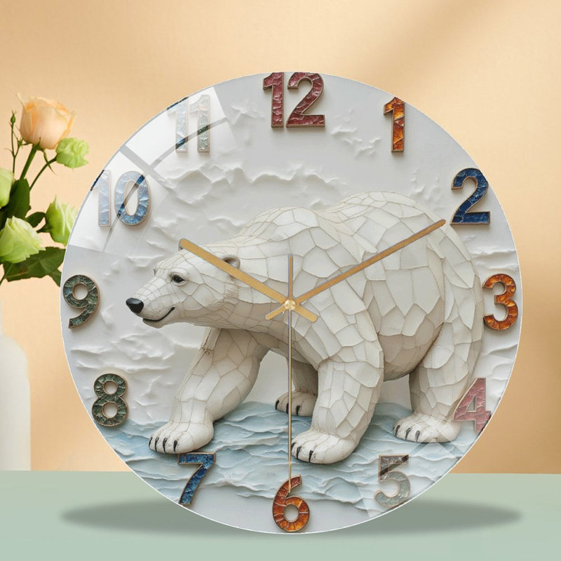 Horloge murale 12 po