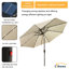 Parasol de marché 118 po-71480645