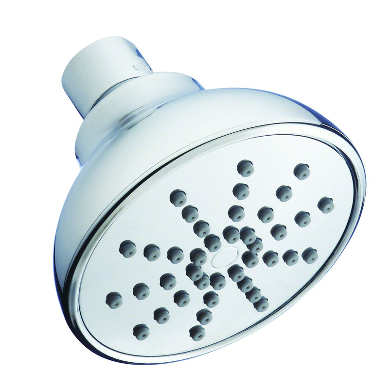 Pomme de douche fixe Topanga, Chrome poli