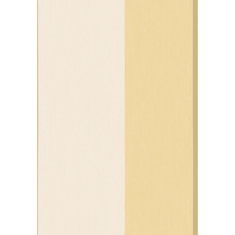 Marly Striped Wallpaper Roll, Yellow