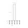 Harmony 5 - Light Linear Chandelier with Smart Dimmer Included