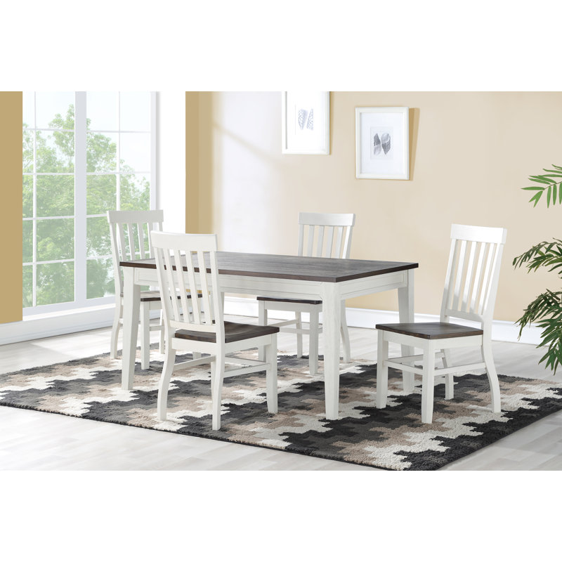Spina 4 - Person Four Leg Dining Set
