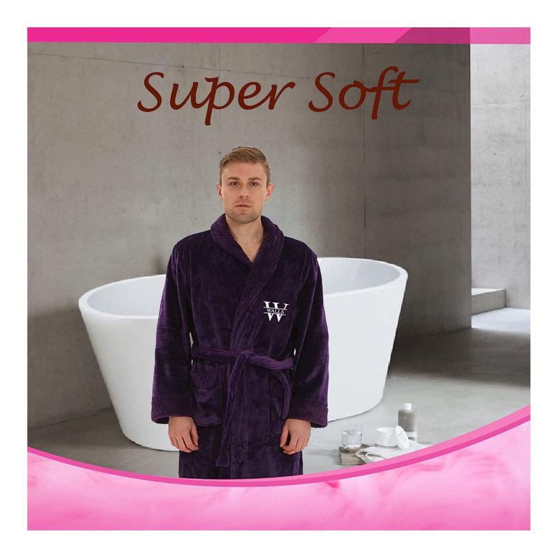 Peignoir Shaquita, TG, Mauve, Oui