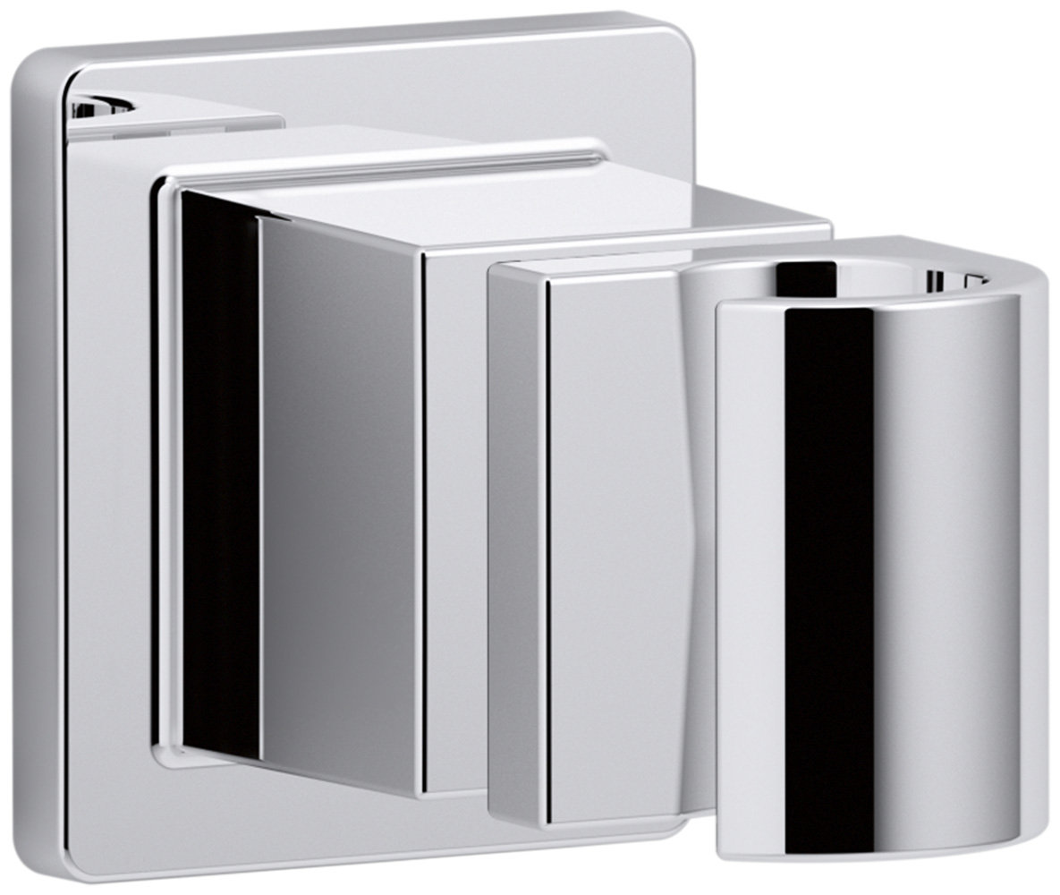 Awaken Adjustable Wall Bracket, Polished Chrome