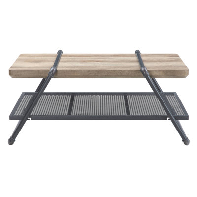 Oak 1-Shelf Coffee Table