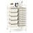Rebrilliant 15 Drawer Rolling Organizer Cart Utility Storage Tools Scrapbook Paper Multi-use-1514132800