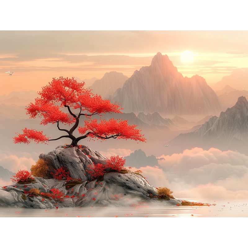 Microfiber Fabric Tapestry, 50" H x 60" W