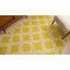 Arbaaz Star Bright Yellow/White Kids Trellis Playroom Rug-16786976