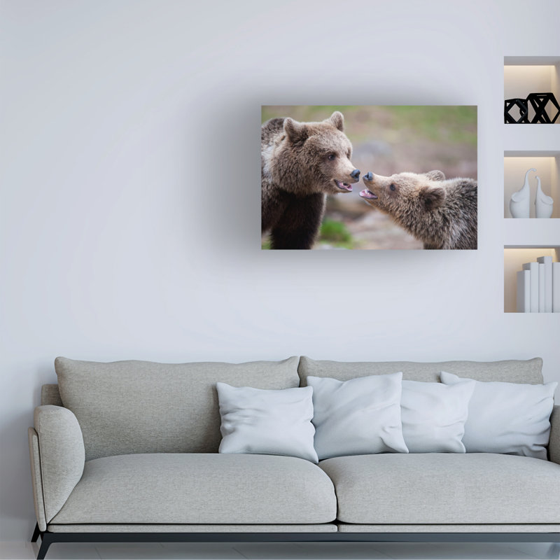 Robin Eriksson Close Contact Canvas Art, 12" H x 19" W