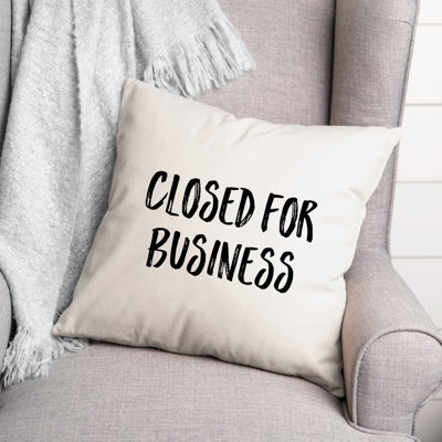 Coussin fermé pour affaires