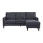 Canapé et chaise longue réversible de 81,5 po Anna-Leigh-896201266