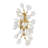 Audra Steel Flush Mounted Sconce