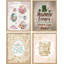 Joyeuses Pâques, œuf de Pâques, trèfle St. Patrick Day - ensemble de 4 reproductions de cadres photo simples-97770341-97770339