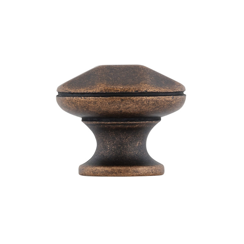 Poignée ronde 1 3/16" de diamètre Expression, Cuivre antique