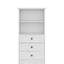 Grande armoire de rangement avec 3 tiroirs et tablettes réglables-605031321