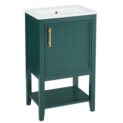 Emmalou 20.01'' Single Bathroom Vanity with Top