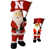 NCAA 20" Nebraska Blow Mold Santa
