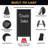 Freestanding Steel Magnetic Chalkboard, Framed Magnetic Board, Black Magnetic Board for Home or Office, Easy to Use, Durable, and Versatile Chalkboard Surface for Notes and Reminders-95949770