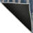 Machine Washable Indoor/Outdoor Christain ACN1304 Navy Rug-102534688