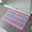 I Feel Good Slogan Rectangle Bath Mat