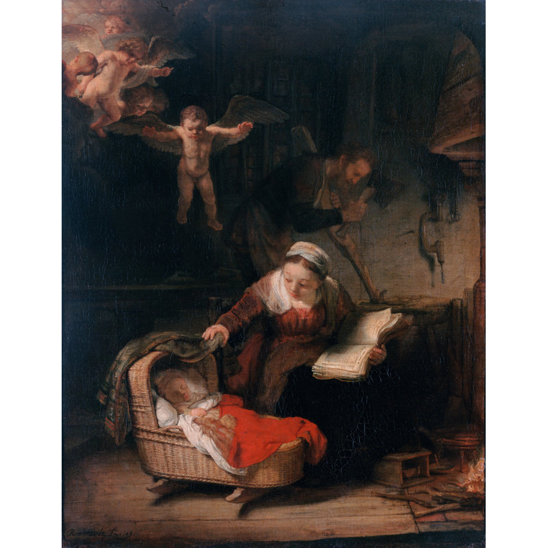 Rembrandt - Wrapped Canvas Print, 91cm H x 61cm W
