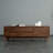 Log black walnut end table-107556611