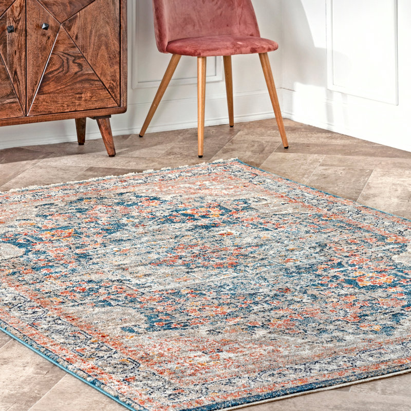Lovelady Oriental Indoor Rug, Rectangle 5'3" x 7'6"