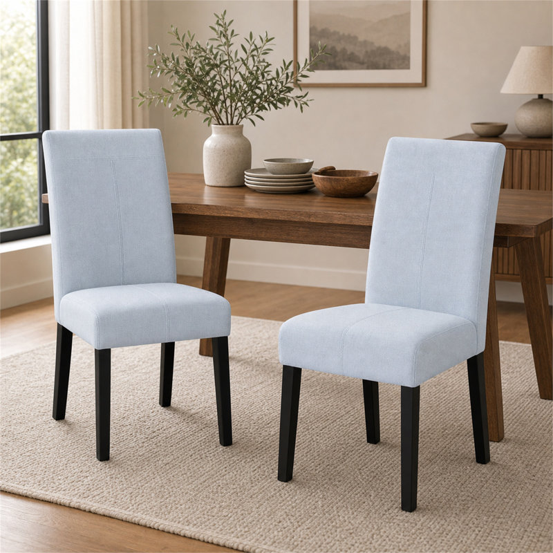 Chaise de salle à manger robuste et sécuritaire [ensemble de 2 pièces]