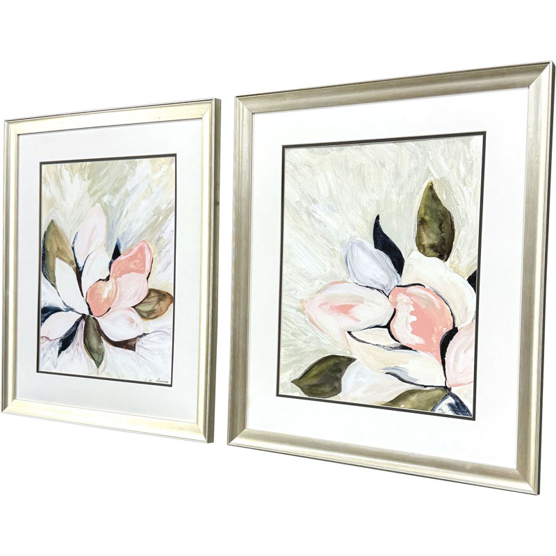 Floral Burst Framed Art