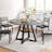Braysham 47 Inch Round Dining Table For 4 Farmhouse Kitchen Table,Space Saving Dinner Table For Kitchen & Dining Room-156454254
