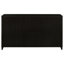 Console de télévision rectangulaire à 3 tiroirs