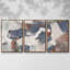 Abstrait bleu 3 pièces-903772801-903772805