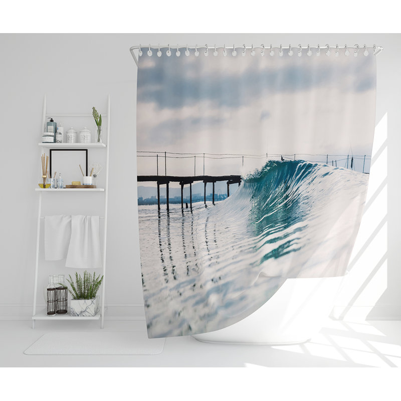 Elizaida 13 Piece Polyester Shower Curtain Set