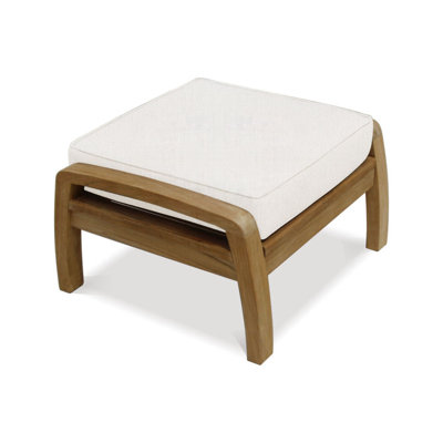 Repose-pieds d'extérieur avec coussin Somerset
