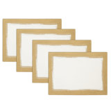 Metallic Brushstroke Linen Placemat