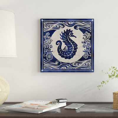 «Ink Seahorse», impression sur toile