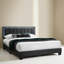 Base de lit tapissier grand format-2097958743