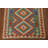 Geometric Kilim Oriental Wool Rug 3x4