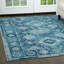 Tapis bleu Mahn Southwestern-27243310