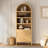 Bookcase Storage Display Cabinet With 3 Drawers And Shelves