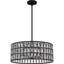 Luminaire suspendu tambour 4 lumières Danyiah-1376119845