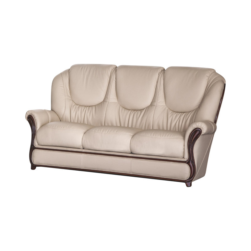 Kirkpatrick 2 - Piece Faux Leather Living Room Set, Beige
