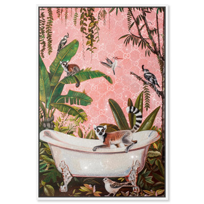 Art de la salle de bain «Fresh Jungle Bath» par Art Remedy
