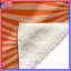 Couvertures orange à lignes ondulées-128739034