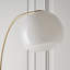 Aaliyah 170cm Marble Arched Floor Lamp