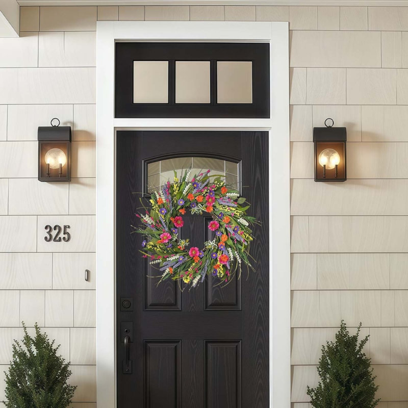 Artificial Spring Summer Wreath