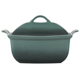 Le Creuset Heritage Stoneware 4.5 Qt Deep Baker with Lid