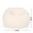 Kavel 3 Foot Rounded Bean Bag-875842137